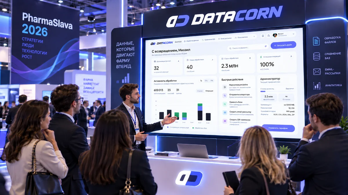 Datacorn на ФармаСлаве 2026: встречаемся 7 октября в Москве
